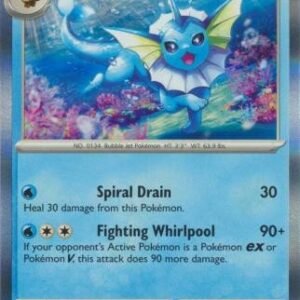 Scarlet & Violet 151 134/165 Vaporeon (Holo)