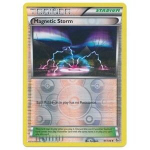 XY Flashfire 91/106 Magnetic Storm (Reverse Holo)