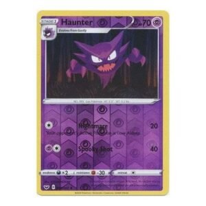 Sword & Shield (Base) 084/202 Haunter (Reverse Holo)