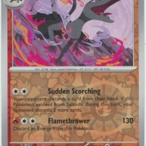 SV Stellar Crown 024/142 Salazzle (Reverse Holo)