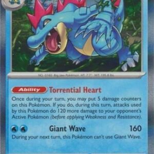 SV Temporal Forces 041/162 Feraligatr (Holo)