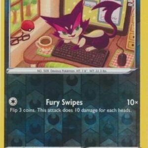 Crown Zenith 077/159 Purrloin (Reverse Holo)