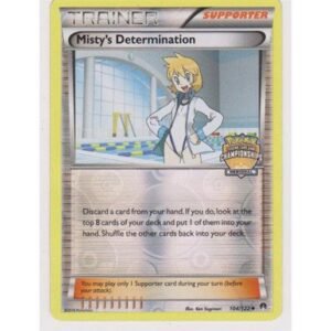 XY BREAKpoint 104/122 Misty's Determination (League Promo)