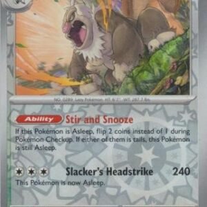 SV Paldea Evolved 162/193 Slaking (Reverse Holo)