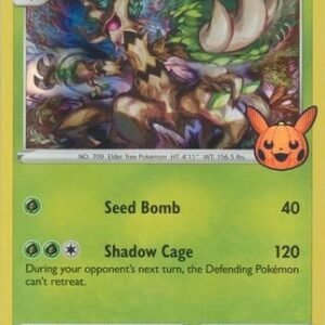 Rebel Clash 015/192 Trevenant (Pikachu Pumpkin Holo Stamp)