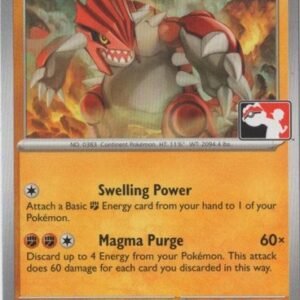 SV Paradox Rift 093/182 Groudon (Prize Pack League Promo Non-Holo)