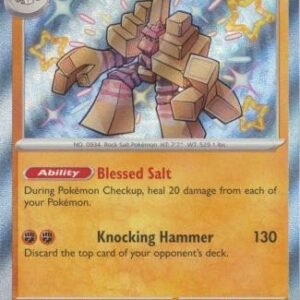 SV Paldean Fates 178/091 Garganacl (Holo Shiny)