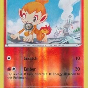 XY Steam Siege 18/114 Chimchar (Reverse Holo)