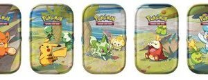 Paldea Pals Mini Tin Bundle (Set of 5 Tins)