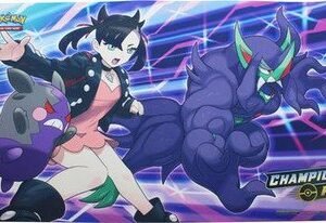 Pokemon Champion's Path Marnie Playmat