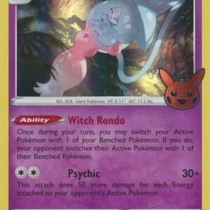 Chilling Reign 073/198 Hatterene (Pikachu Pumpkin Holo Stamp)