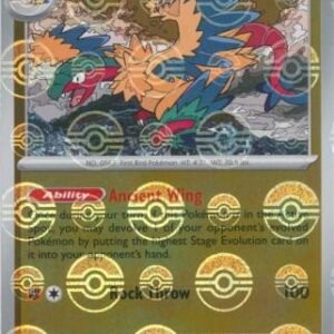 SV White Flare 051/086 Archeops (POKE BALL Reverse Holo)