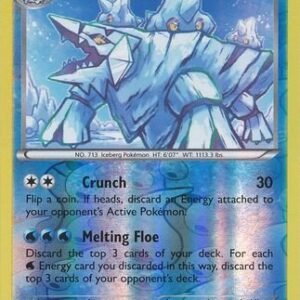 XY Steam Siege 37/114 Avalugg (Reverse Holo)