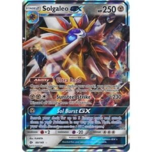 Sun and Moon (Base Set) 89/149 Solgaleo GX (Half Art)