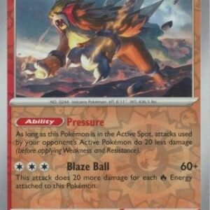 SV Obsidian Flames 030/197 Entei (Reverse Holo)