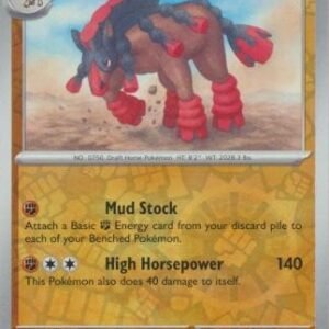 SV Temporal Forces 092/162 Mudsdale (Reverse Holo)