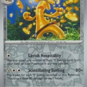 SV Paldean Fates 067/091 Gholdengo (Reverse Holo)