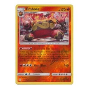 SM Cosmic Eclipse 033/236 Emboar (Reverse Holo)