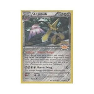 XY Base Set 85/146 Aegislash (Regional League Promo STAFF)
