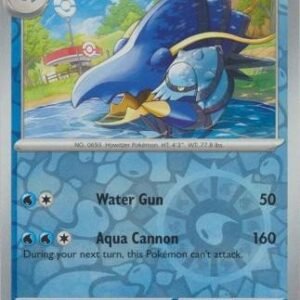 Scarlet & Violet (Base Set) 050/198 Clawitzer (Reverse Holo)