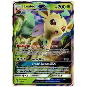 Sun & Moon Promo SM146 Leafeon GX (Half Art)