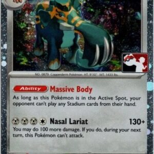 SV Shrouded Fable 042/064 Copperajah (Prize Pack League Promo Cosmo Holo)