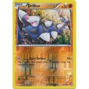 XY Primal Clash 89/160 Drilbur (Reverse Holo)