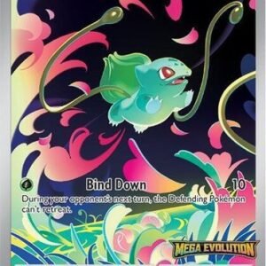 Mega Evolution 133/132 Bulbasaur (Illustration Rare Mega Evolution Stamp)