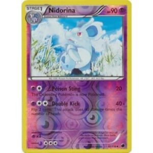 Plasma Freeze 41/116 Nidorina (Reverse Holo)