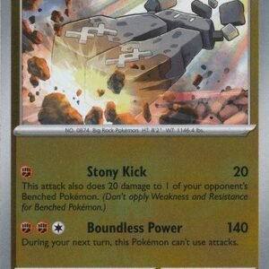 Mega Evolution 081/132 Stonjourner (Reverse Holo)