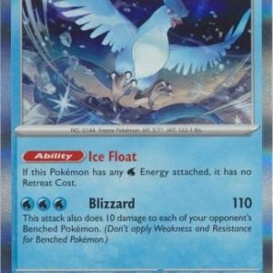 Scarlet & Violet 151 144/165 Articuno (Holo)