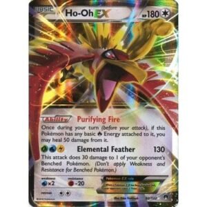 XY BREAKpoint 92/122 Ho-Oh EX (Half Art)