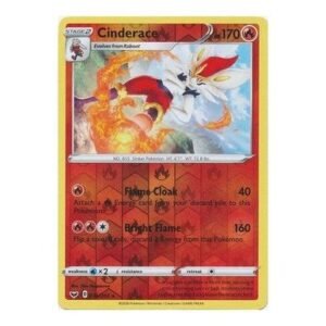 Sword & Shield (Base) 036/202 Cinderace (Reverse Holo)