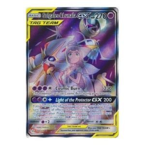 SM Cosmic Eclipse 216/236 Solgaleo & Lunala GX (Tag Team Full Art)