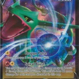 Evolving Skies 110/203 Rayquaza V (Half Art)