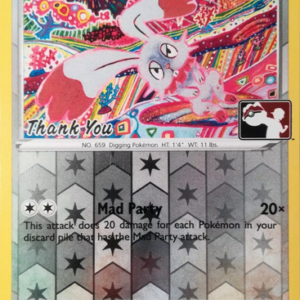 Darkness Ablaze 150/189 Bunnelby (League Promo Thank You Stamp)