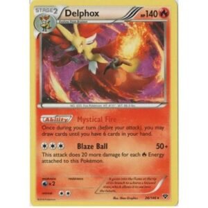 XY Base Set 26/146 Delphox (Non-Holo)