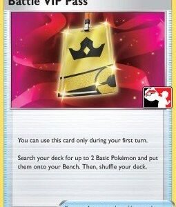 Fusion Strike 225/264 Battle VIP Pass (Prize Pack League Promo Non-Holo)