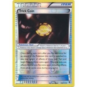 XY Phantom Forces 108/119 Trick Coin (Reverse Holo)